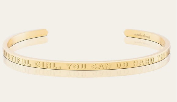 MantraBand Bracelets: Gold