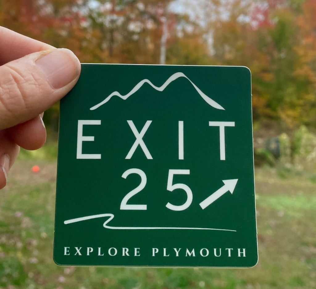 Exit 25 Sticker