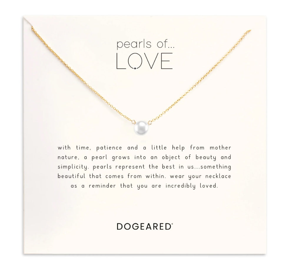 Dogeared Necklaces: Gold Dipped Collection (Multiple Styles)