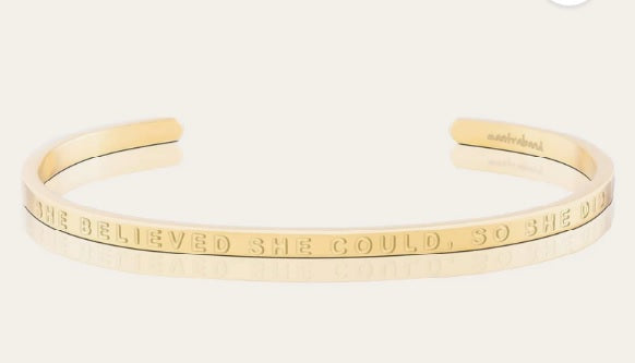 MantraBand Bracelets: Gold