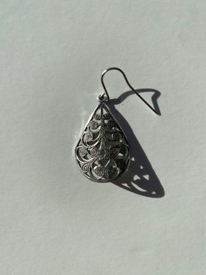 Lightweight Silver Earrings