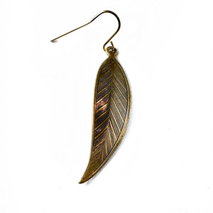 Lightweight Brass Earrings